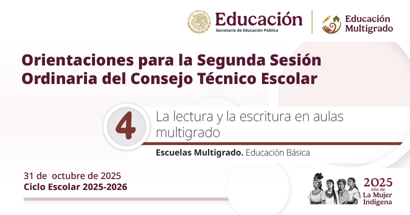 Tema 4. La lectura y la escritura en aulas multigrado