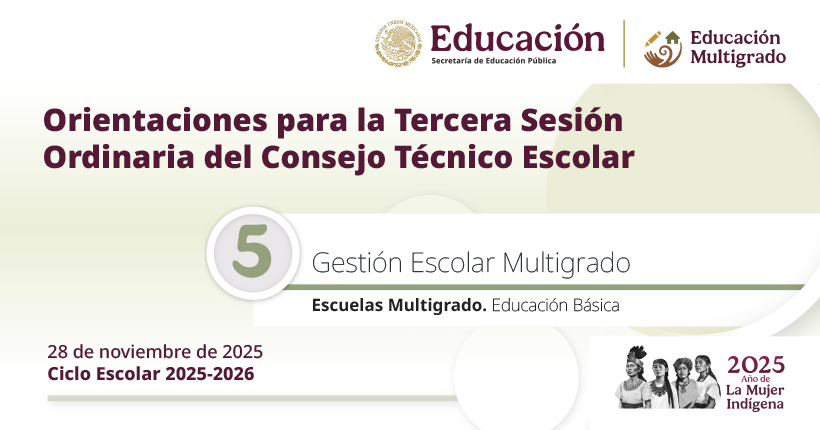 CTE Noviembre contestado 45 Tema 5. Gestión Escolar Multigrado