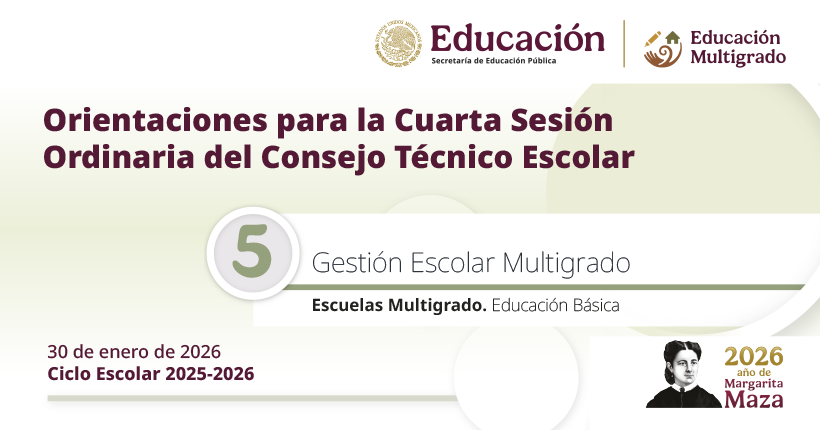 CTE Enero Contestado Tema 5. Gestión Escolar Multigrado